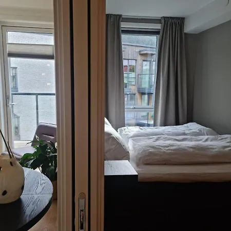 Flott Mellom Sjo Og Fjell Lejlighed