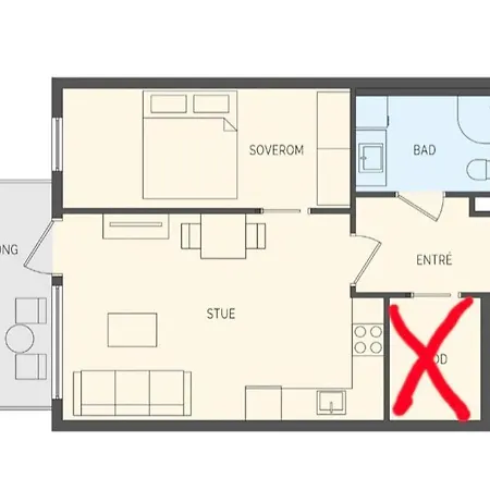 Flott Mellom Sjo Og Fjell شقة برغن