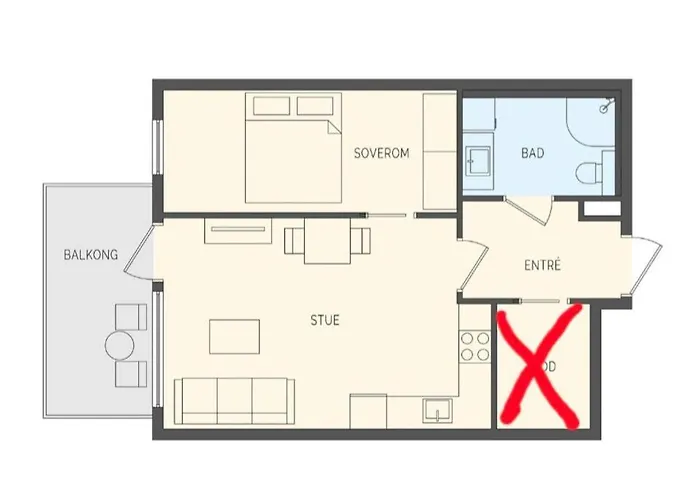 Flott Mellom Sjo Og Fjell Διαμέρισμα Μπέργκεν